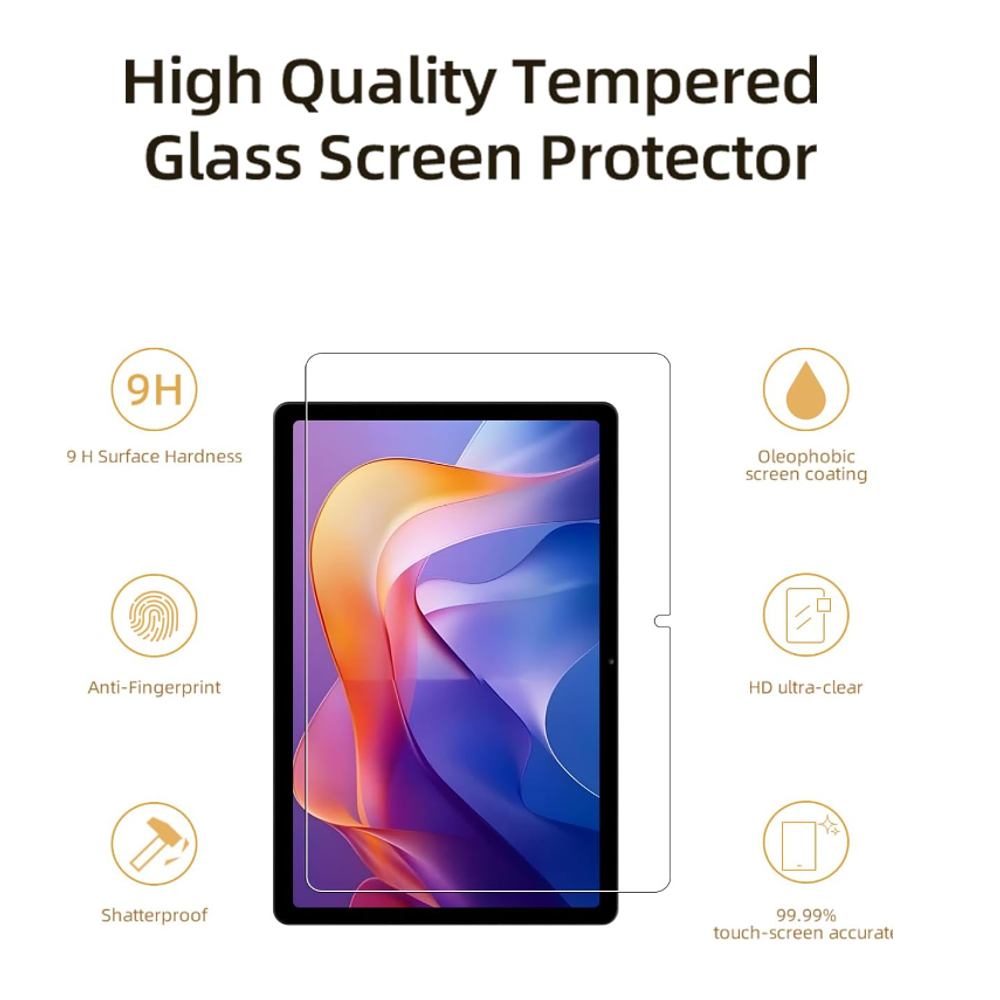 Lámina Mica Vidrio Templado Para Tablet Xiaomi Redmi Pad 2