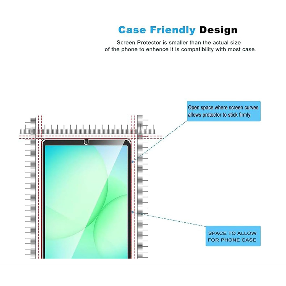 Lámina Mica Vidrio Templado Para Tablet Samsung A11 8.7 2025