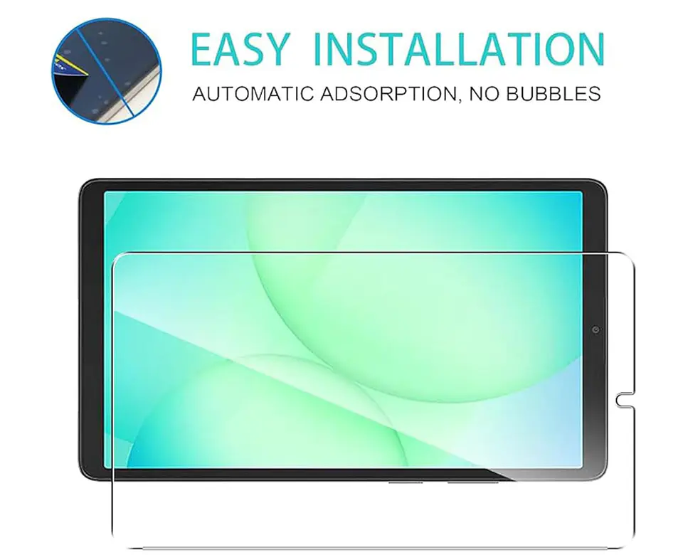 Lámina Mica Vidrio Templado Para Tablet Samsung A11 8.7 2025 5