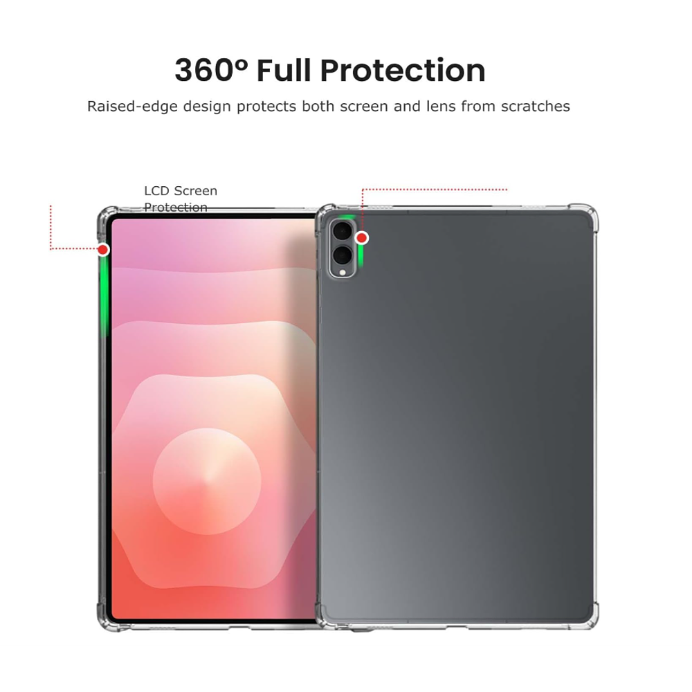 Carcasa Transparente Para Samsung Tab S11 Ultra Reforzada