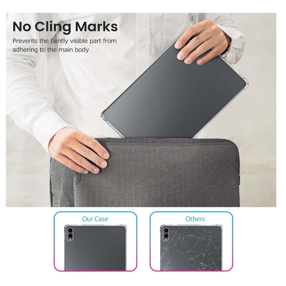 Carcasa Transparente Para Samsung Tab S11 Ultra Reforzada