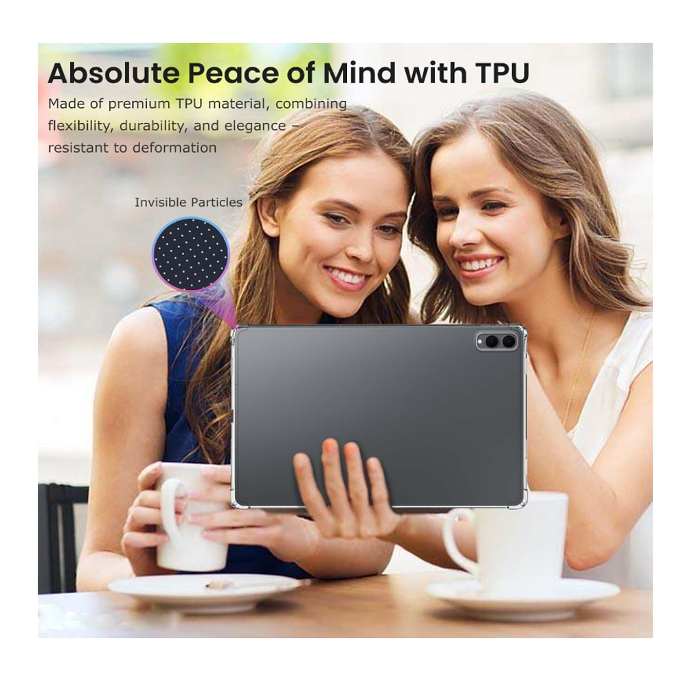 Carcasa Transparente Para Samsung Tab S11 Ultra Reforzada