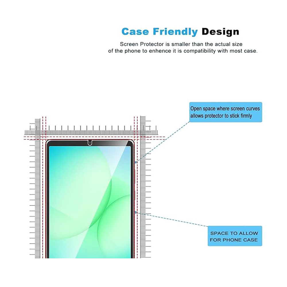 Lámina Mica Vidrio Templado Para Tablet Samsung A11 2025 8.7
