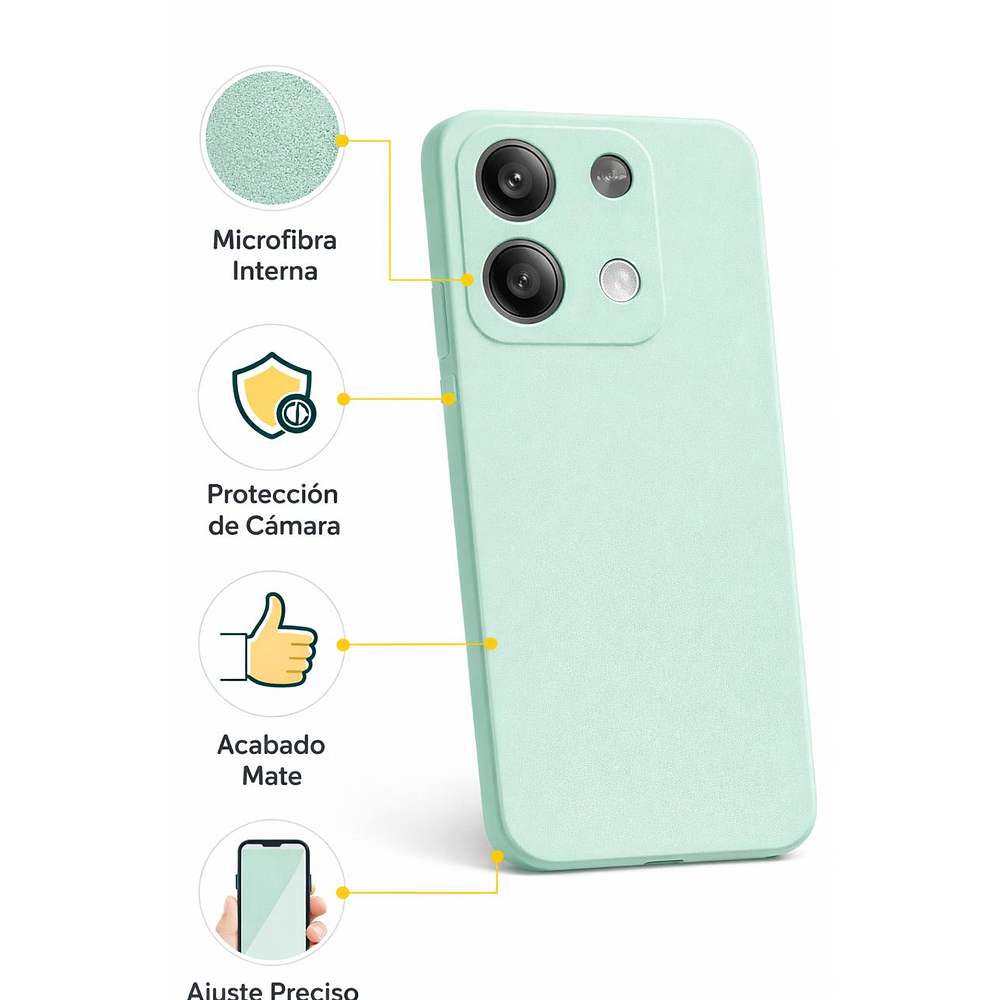Carcasa Funda Para Xiaomi 15c 5g Silicona Color