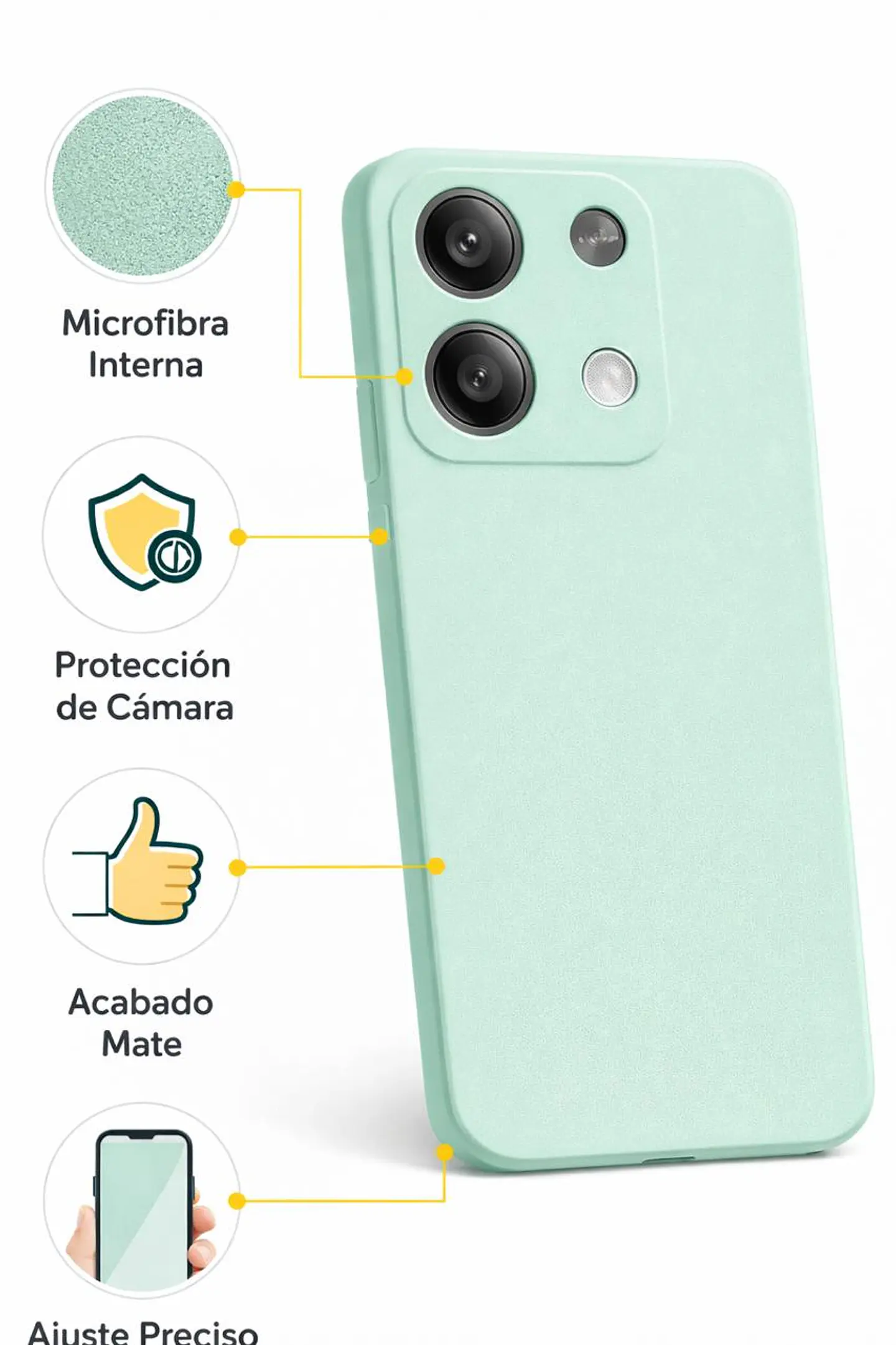 Carcasa Funda Para Xiaomi 15c 5g Silicona Color 8