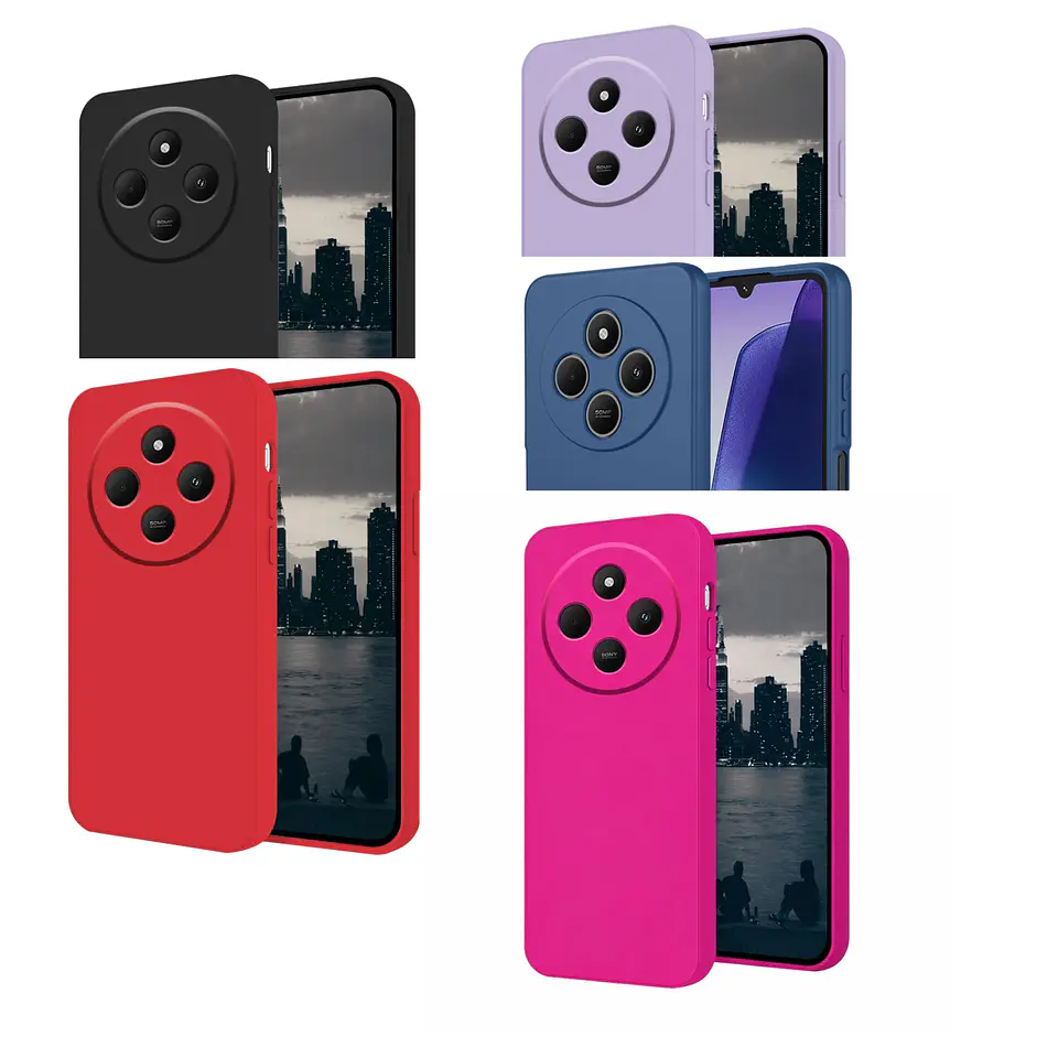 Carcasa Funda Para Xiaomi 14c 5g Silicona Color 5