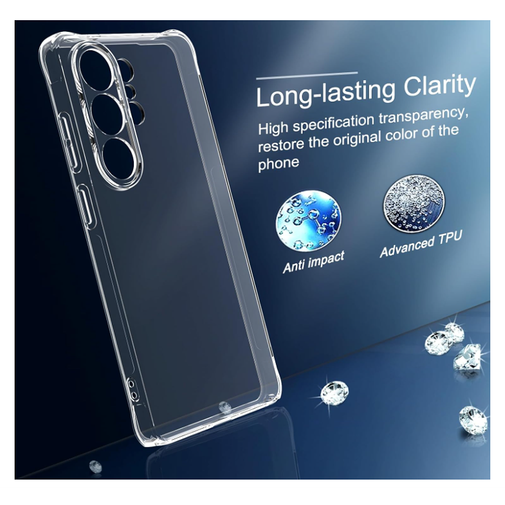 Carcasa Para Samsung S26 Ultra Transparente Reforzada