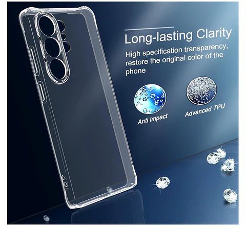 Carcasa Para Samsung S26 Ultra Transparente Reforzada