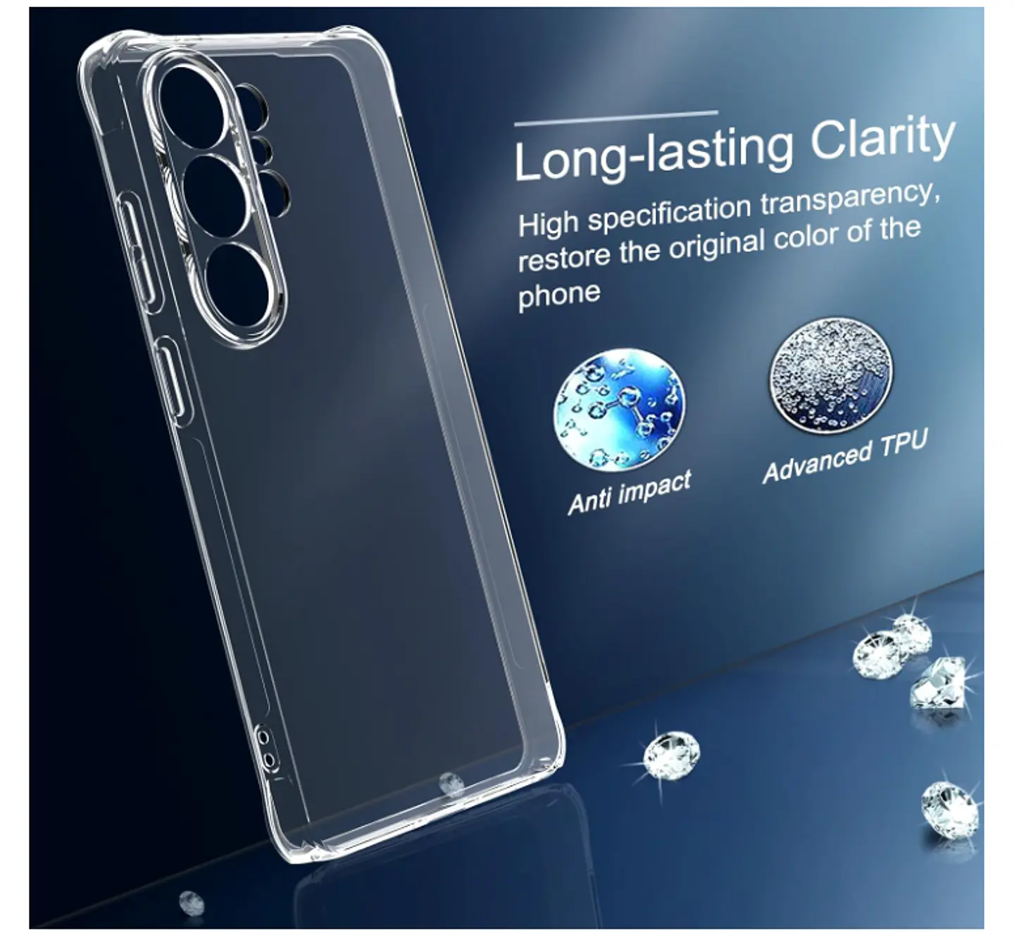 Carcasa Para Samsung S26 Ultra Transparente Reforzada 2