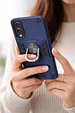 Carcasa Para Samsung S25 Edge Anti Golpes Anillo Azul - Miniatura 2