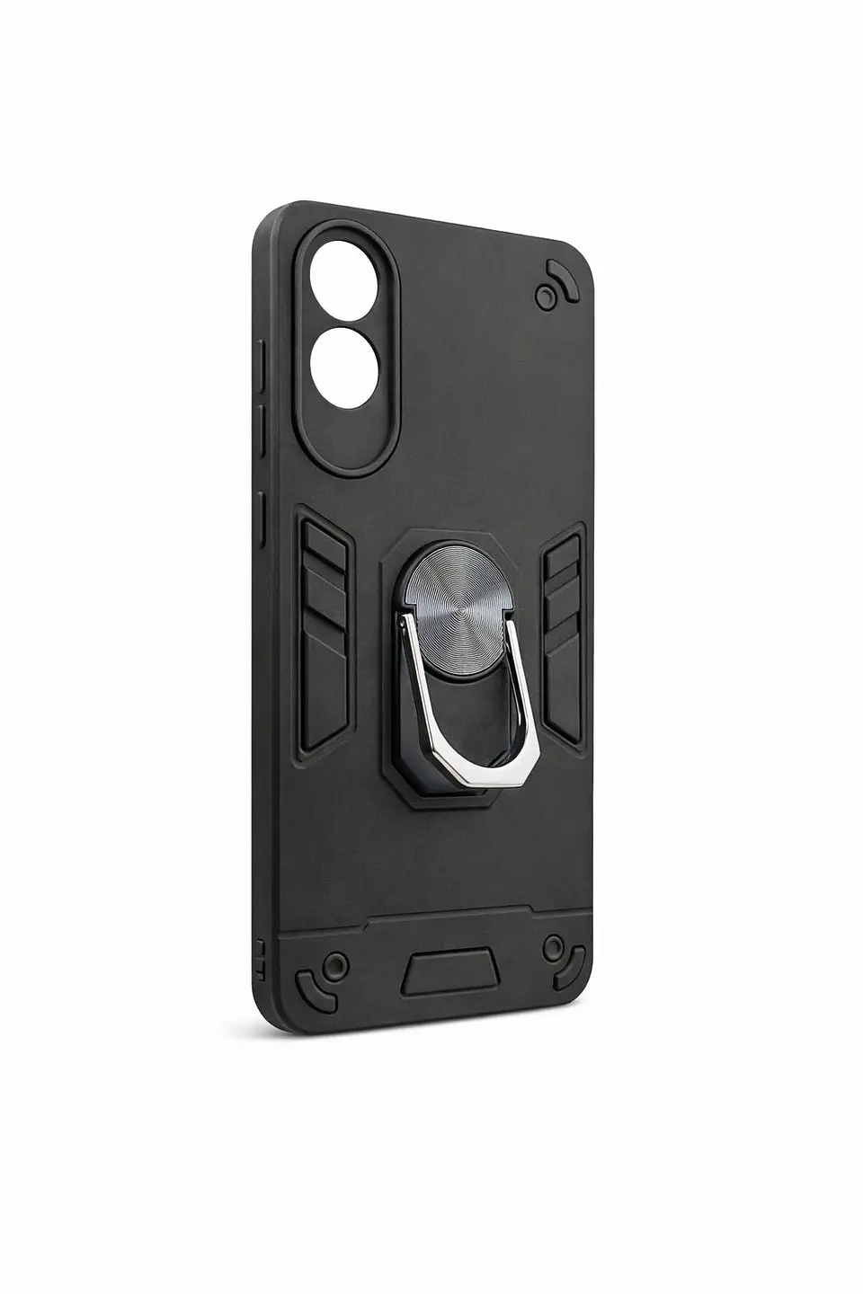 Carcasa Para Samsung S25 Edge Anti Golpes Anillo Negro 2