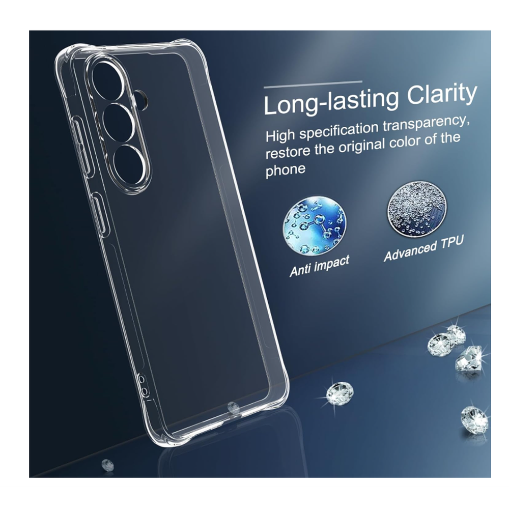 Carcasa Para Samsung S26 Transparente Reforzada