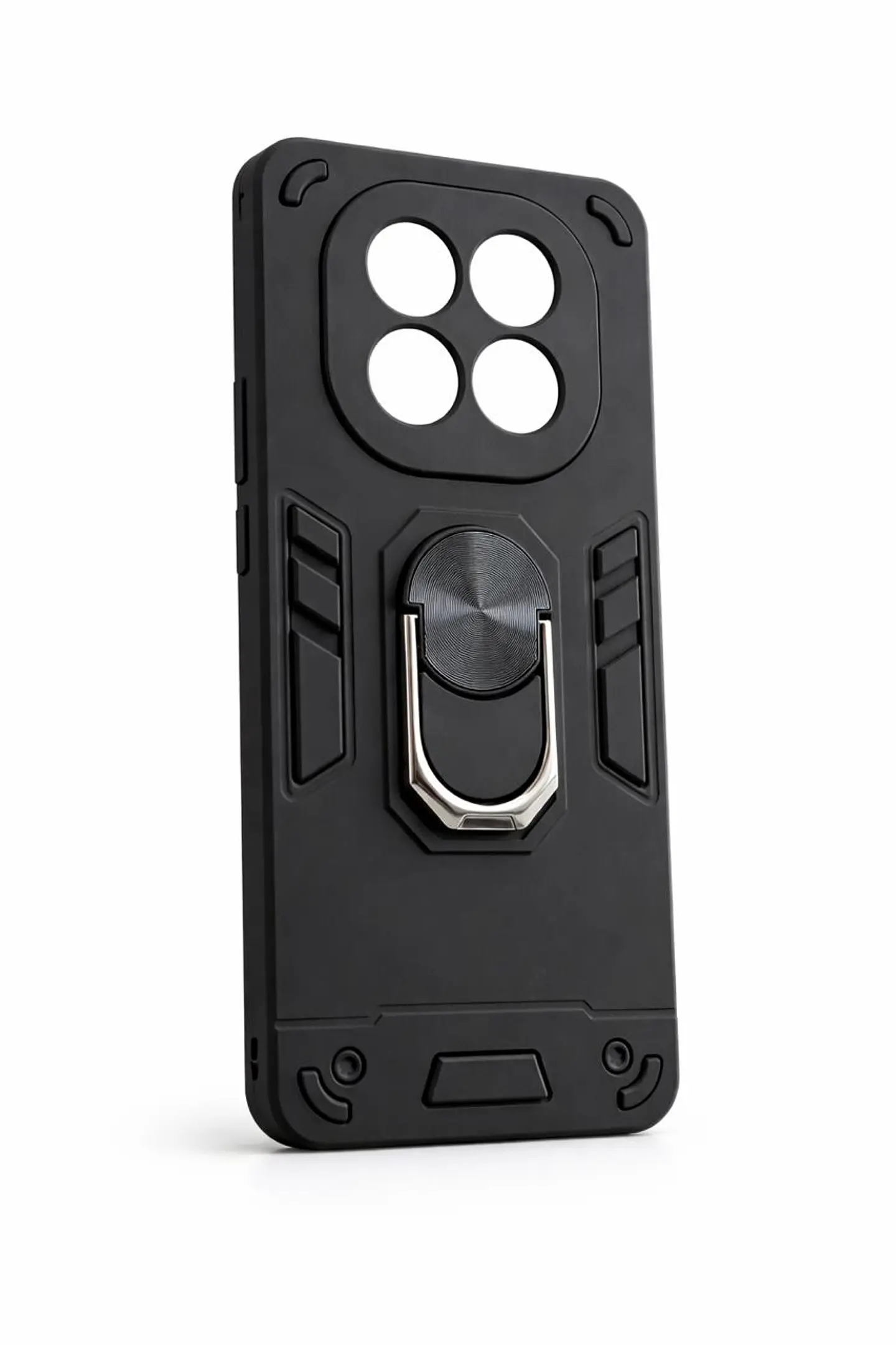 Carcasa Para Xiaomi Note 14 Pro 5g Anti Golpes Anillo Negro 1