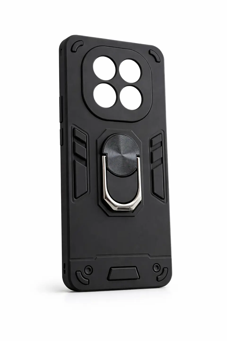Carcasa Para Xiaomi Note 14 Pro 5g Anti Golpes Anillo Negro 1