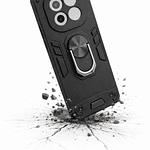 Carcasa Para Xiaomi Note 14 Pro 5g Anti Golpes Anillo Negro