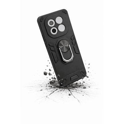 Carcasa Para Xiaomi Note 14 Pro+ 5g Anti Golpes Anillo Negro