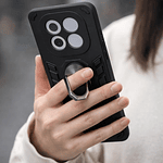 Carcasa Para Xiaomi Note 14 Pro+ 5g Anti Golpes Anillo Negro