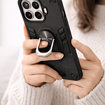 Carcasa Para Xiaomi 15t Anti Golpes Anillo Negro