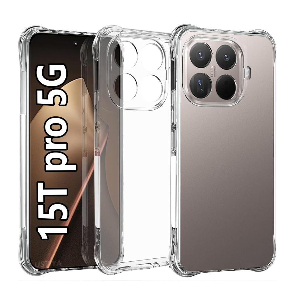 Carcasa Para Xiaomi 15T Pro 5g Transparente Reforzada
