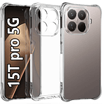 Carcasa Para Xiaomi 15T Pro 5g Transparente Reforzada