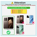 Carcasa Para Xiaomi 15T Pro 5g Transparente Reforzada