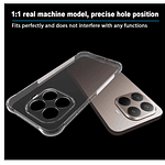 Carcasa Para Xiaomi 15T Pro 5g Transparente Reforzada