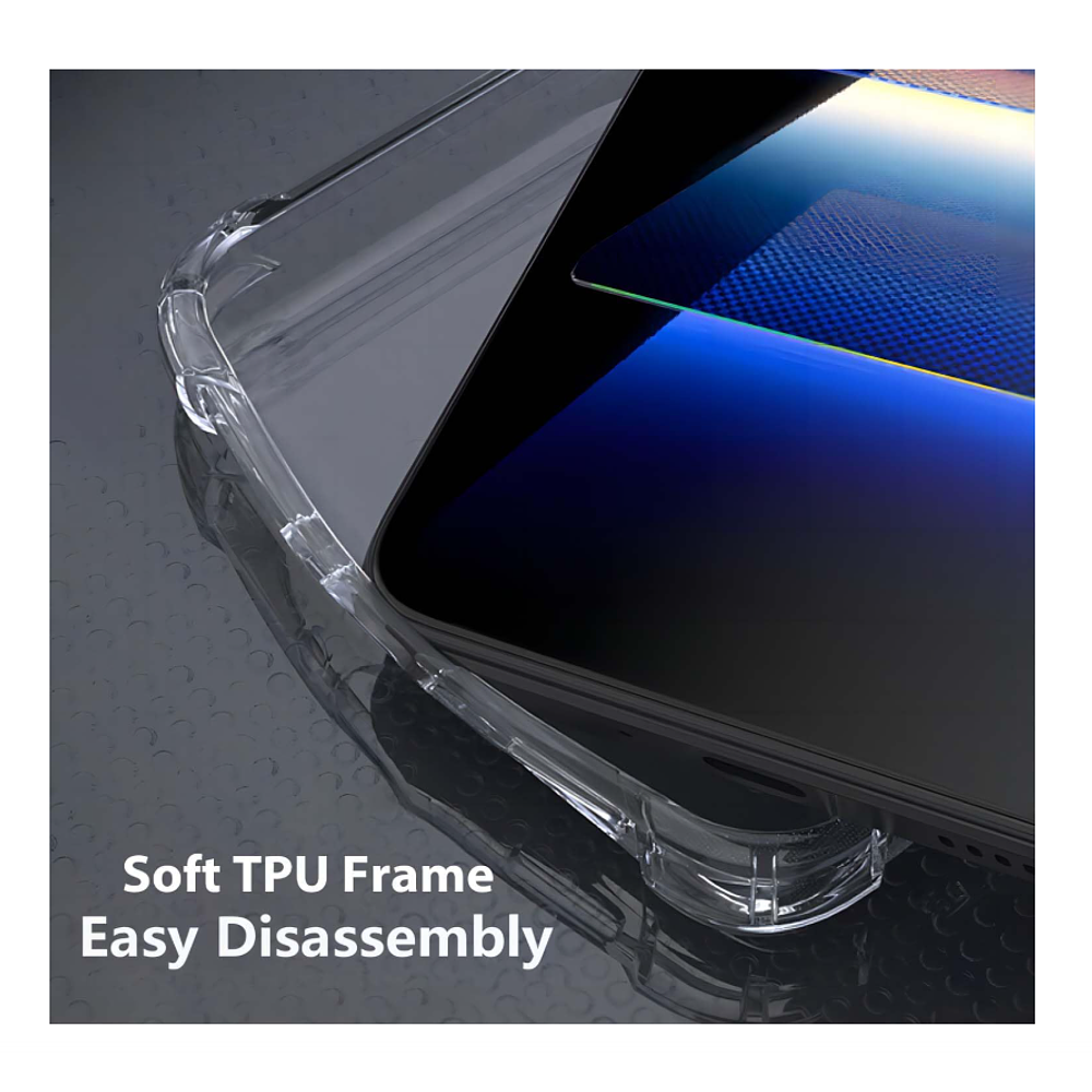 Carcasa Para Xiaomi 15T Pro 5g Transparente Reforzada