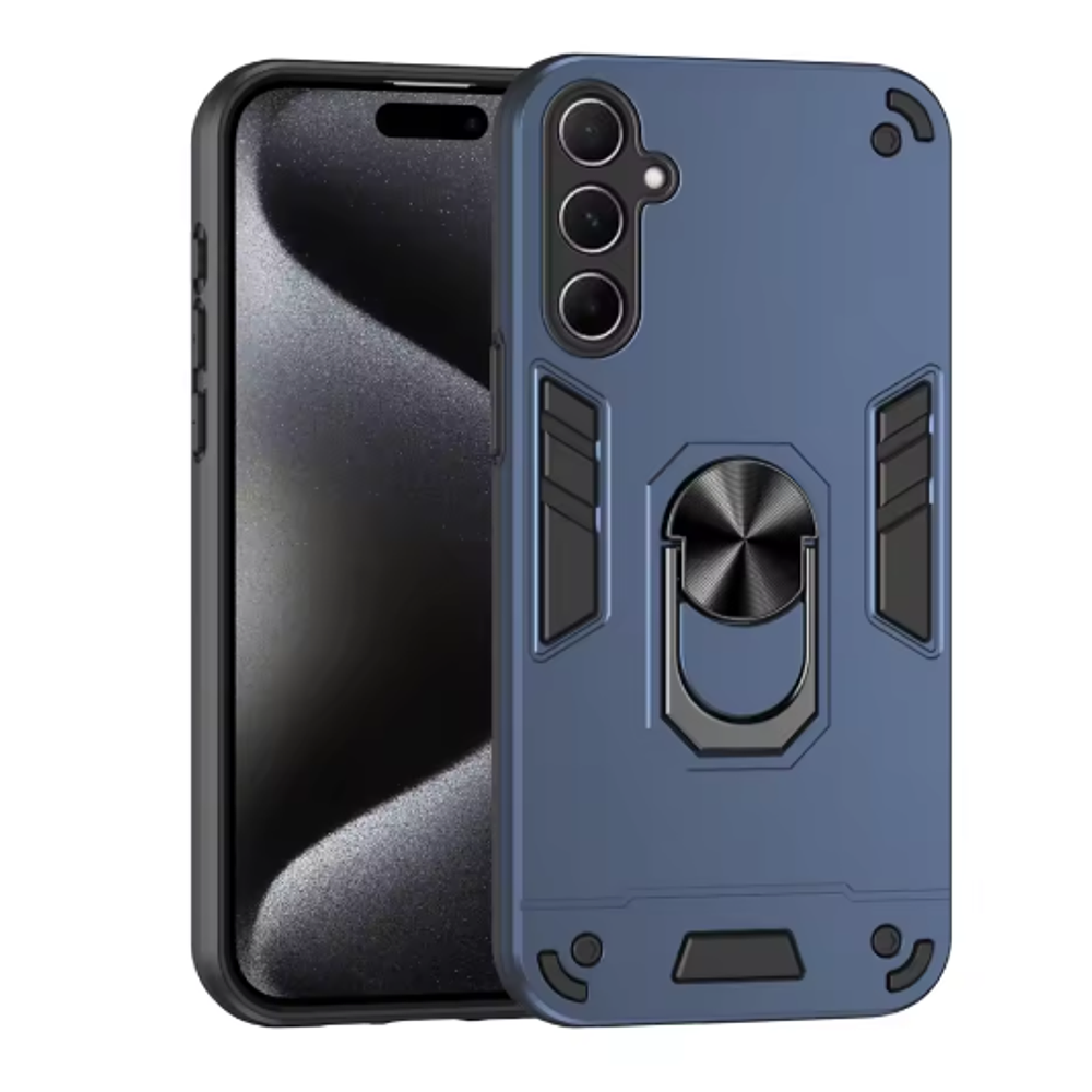 Carcasa Para Samsung A26 5g Anti Golpes Anillo Azul