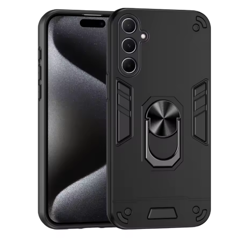 Carcasa Para Samsung A17 5g Anti Golpes Anillo Negro