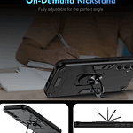 Carcasa Para Samsung A07 5g Anti Golpes Anillo Negro