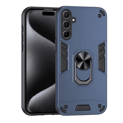 Carcasa Para Samsung A07 5g Anti Golpes Anillo Azul