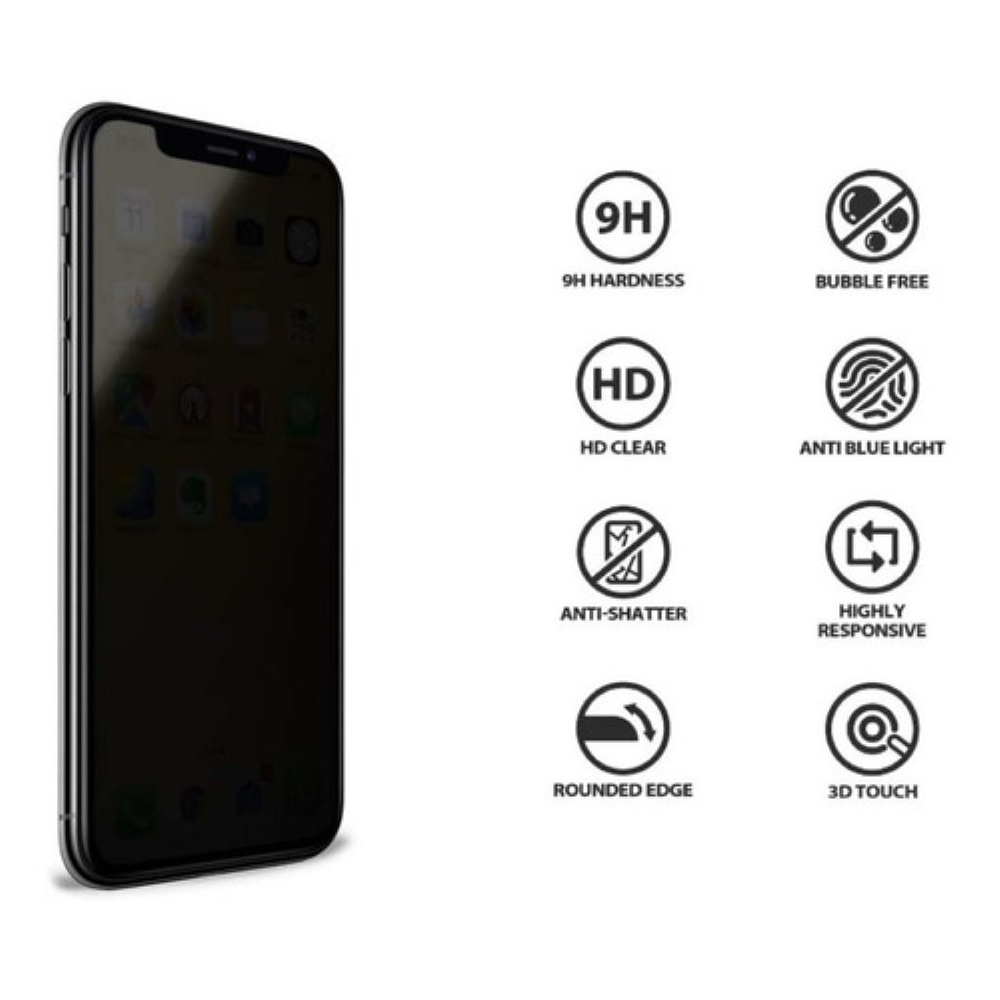 Lámina Mica Para iPhone 17e Privacidad Anti-espía