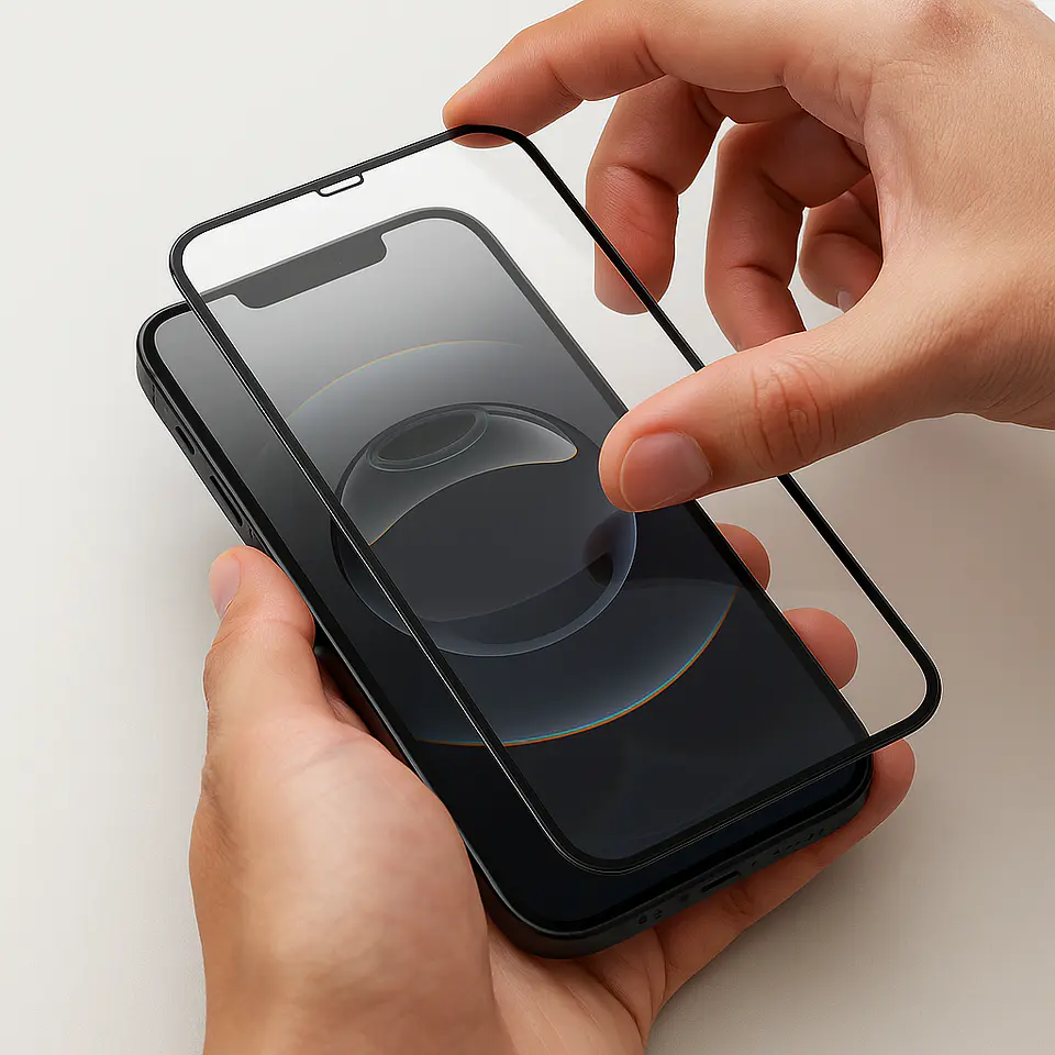 Mica Lámina Vidrio Templado Completa Para iPhone 17e 2