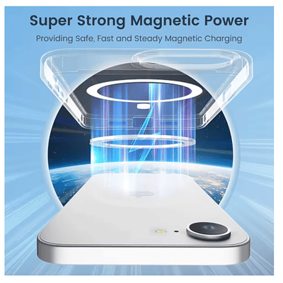 Carcasa Para iPhone 17e Transparente MagSafe