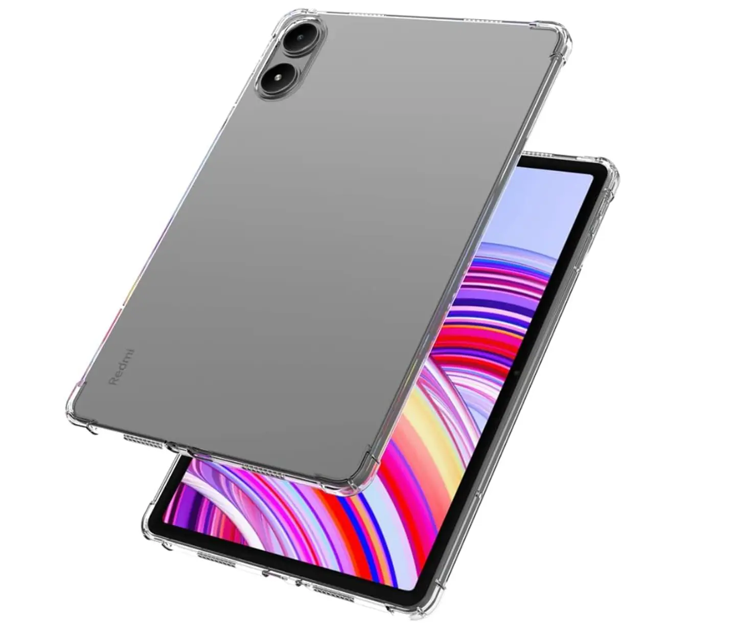 Carcasa Transparente Reforzada Para Tablet Pad Pro 12.1 2024 3
