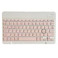 Funda Con Teclado Rosado Para iPad Air 11 M4 2026 Español - Miniatura 3