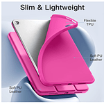 Carcasa Smart Cover Ranura Para iPad Air 11 M4 2026 Fucsia