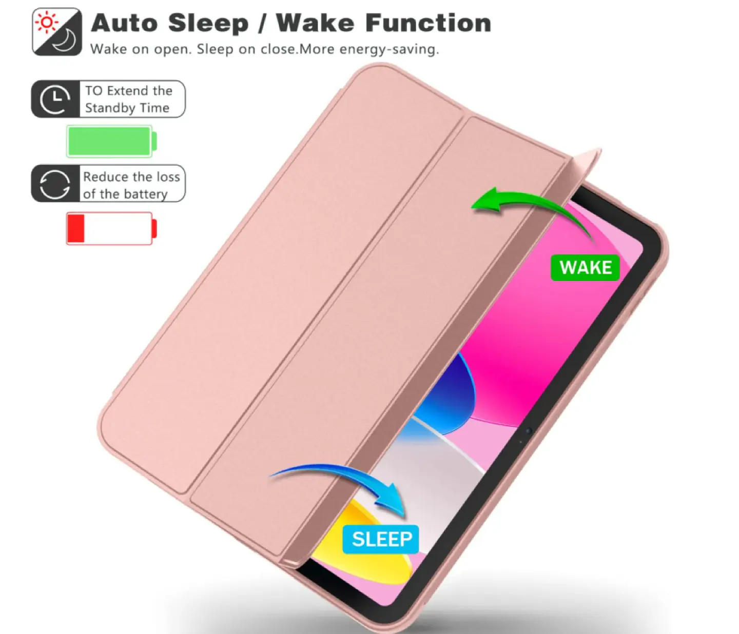 Carcasa Smart Cover Ranura Para iPad Air 11 M4 2026 Color 7