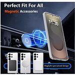 Carcasa Para Samsung S26 Transparente MagSafe