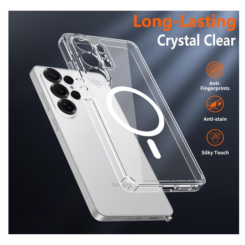 Carcasa Para Samsung S26 Transparente MagSafe