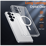 Carcasa Para Samsung S26 Ultra Transparente MagSafe