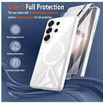 Carcasa Para Samsung S26 Ultra Transparente MagSafe