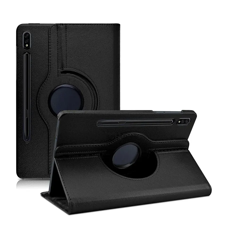 Carcasa Funda Giratoria Para Tablet S10 Fe+ 13.1 Negro 4