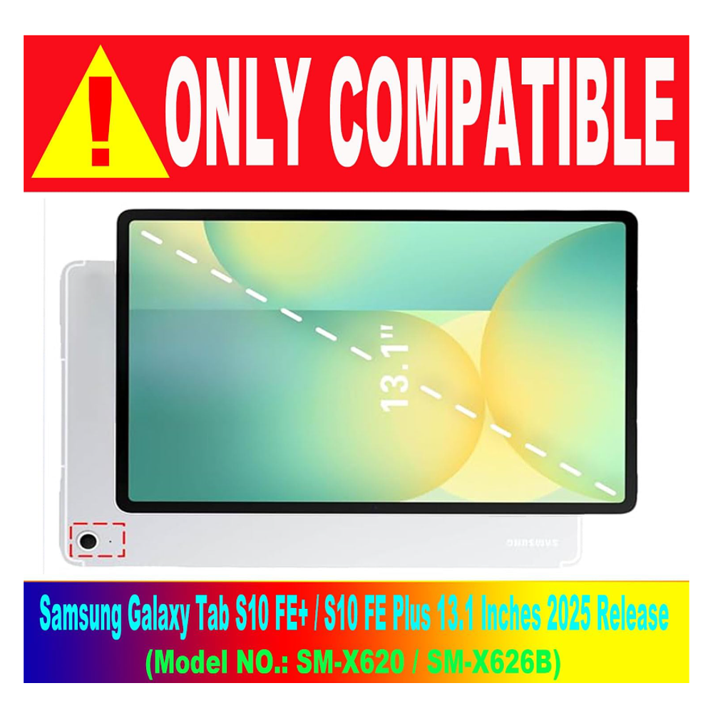 Carcasa Funda Giratoria Para Tablet S10 Fe+ 13.1 Negro