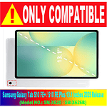 Carcasa Funda Giratoria Para Tablet S10 Fe+ 13.1 Negro