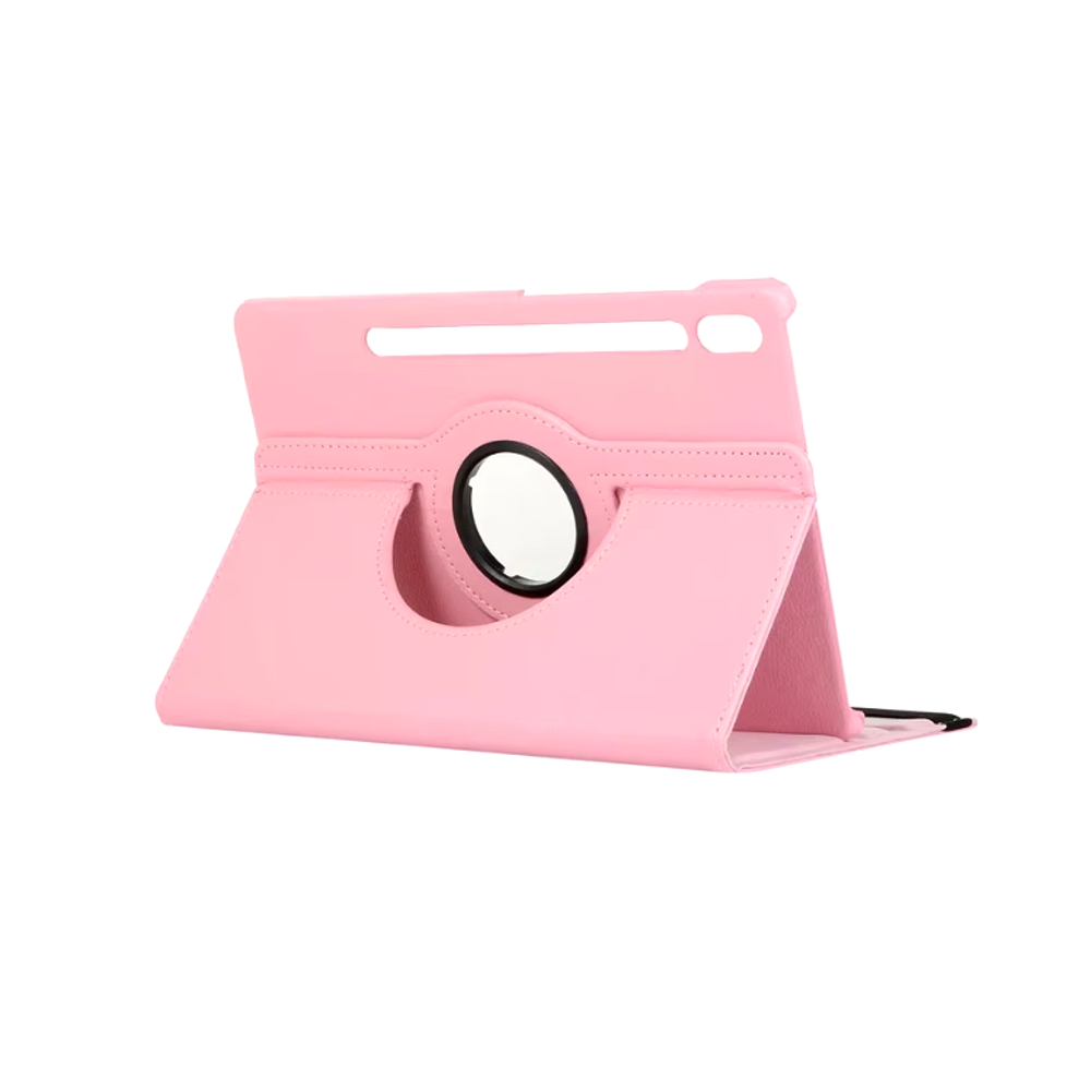Carcasa Funda Giratoria Para Tablet S10 Fe+ 13.1 Rosado
