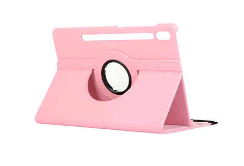 Carcasa Funda Giratoria Para Tablet S10 Fe+ 13.1 Rosado
