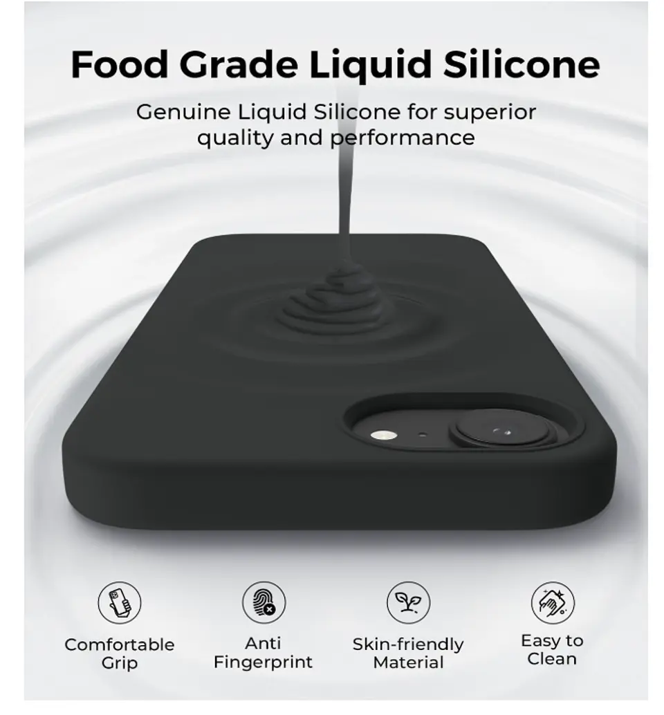 Carcasa Funda Para iPhone 16e/ 17e Silicona Color 7