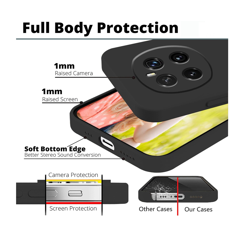 Carcasa Funda Para Honor Magic7 Pro Silicona Color