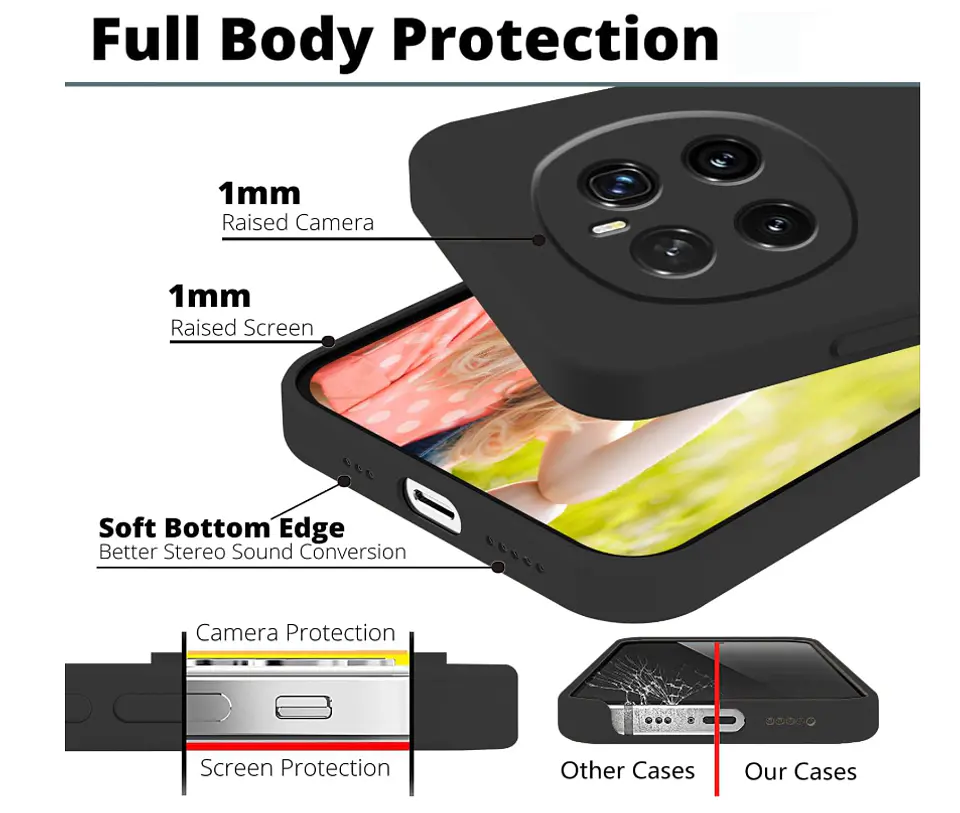 Carcasa Funda Para Honor Magic7 Pro Silicona Color 5